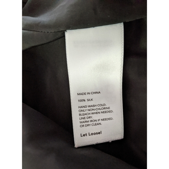 Kate Spade Saturday 100% Silk Midi Dress Size M - Picture 10 of 10